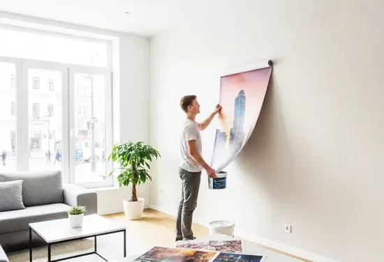 FOTOTAPETES IZGATAVOŠANA PĒC JŪSU BILDES