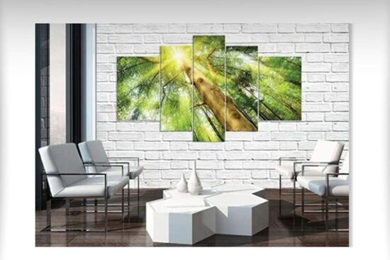 MULTIPANEĻU KANVA (5 daļīgas 100x170 cm)