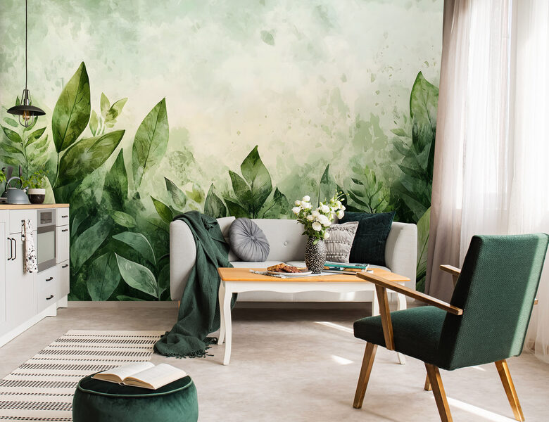 Fototapete: Zaļa Lapotne