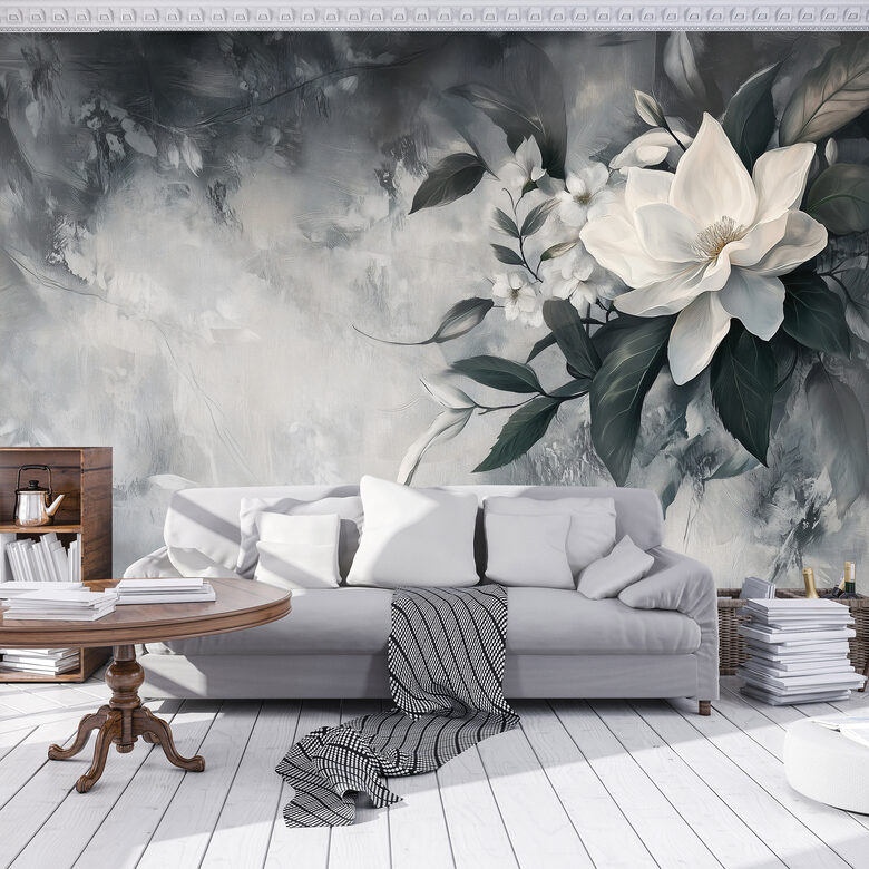 Fototapete: Balta Magnolija 