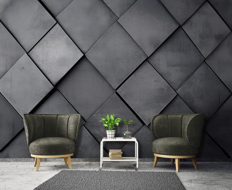 Fototapete: 3D Ģeometriska Tekstūra