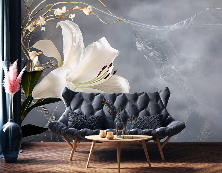 Fototapete: Baltā Lilija 