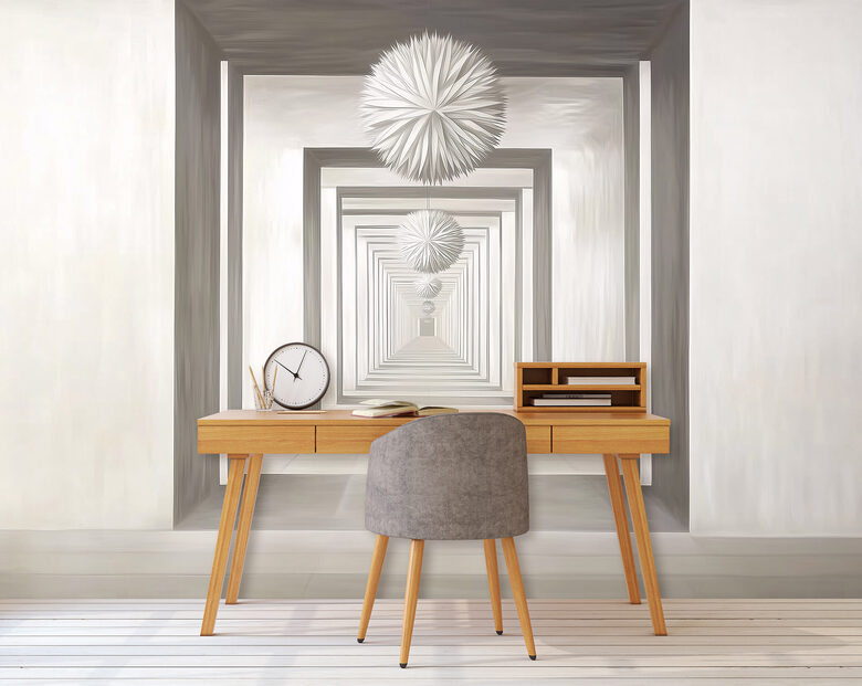 Fototapete: 3D Tuneļa Ilūzija