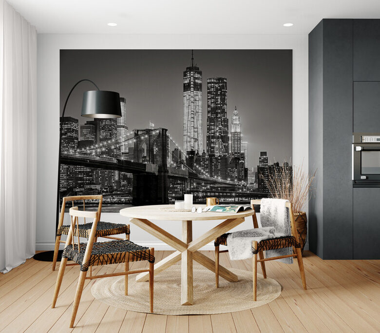 Fototapete: Bruklinas Tilts Un Ņujorkas Panorāma 