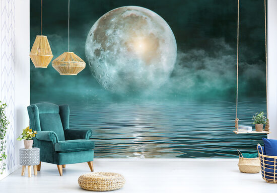 Fototapete - apaļais mēness (Kods:15531)