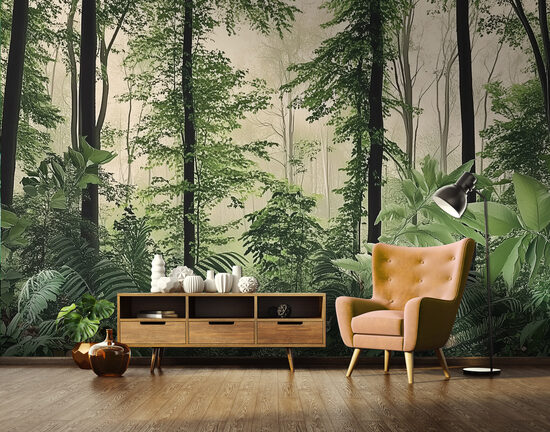 Fototapete - Miglains tropu mežs (Kods:15556)