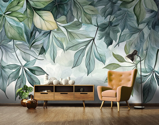 Fototapete - Elegantās lapas (Kods:15567)