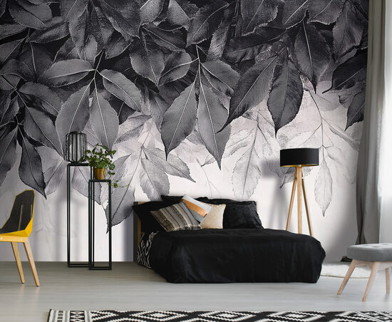 Fototapete - Dekoratīvās lapas (Kods:15625)