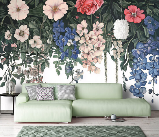 Fototapete - Puķu fons (Kods:15635)