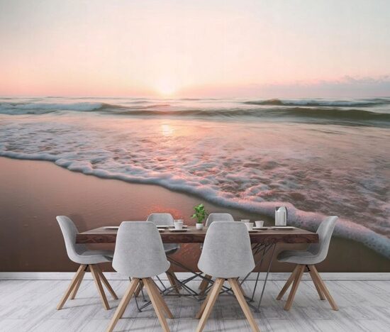 Fototapete: Jūra saulrietā
