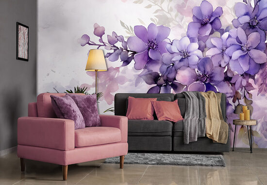 Fototapete - brīnumskaistie ziedi (Kods: PL 14736)