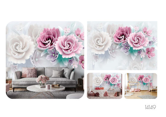 Fototapete - ziedu buķete (Kods: PL 14149)