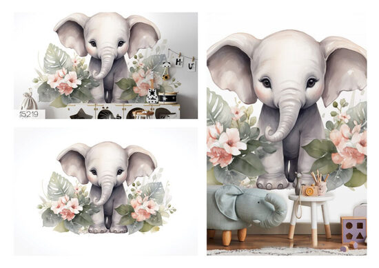 Fototapete - mazais zilonītis (Kods: PL 15219)