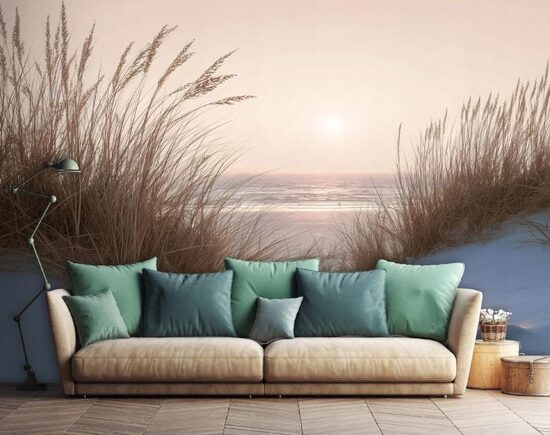 Fototapete: Smilgas un jūra