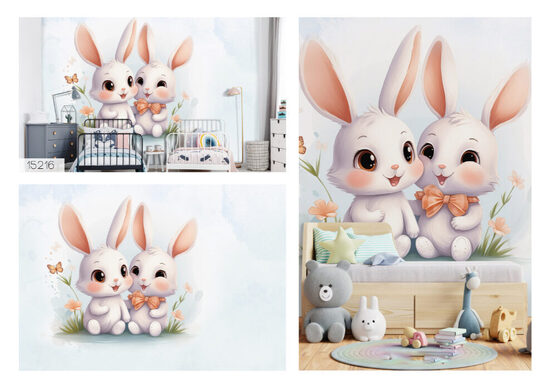 Fototapete - mazie zaķīši (Kods: PL 15216)