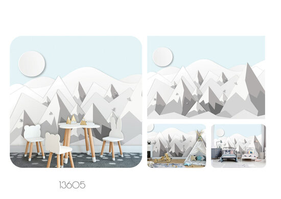 Fototapete - kalni bērniem (Kods: PL 13605)