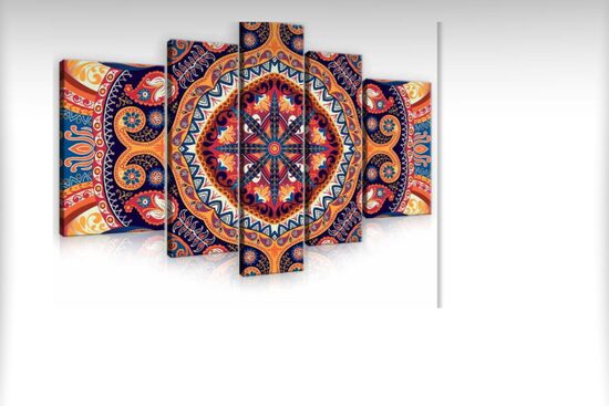 Kanvas Komplekts: Košā Mandala 