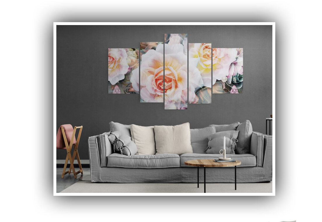 Consider large panel canvases! Ready to hang