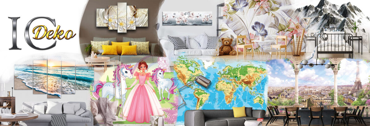 Photo wallpapers and wall decorations at the best prices